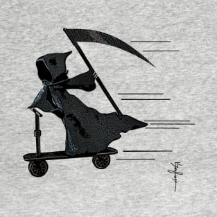 Death Rides a Razor T-Shirt